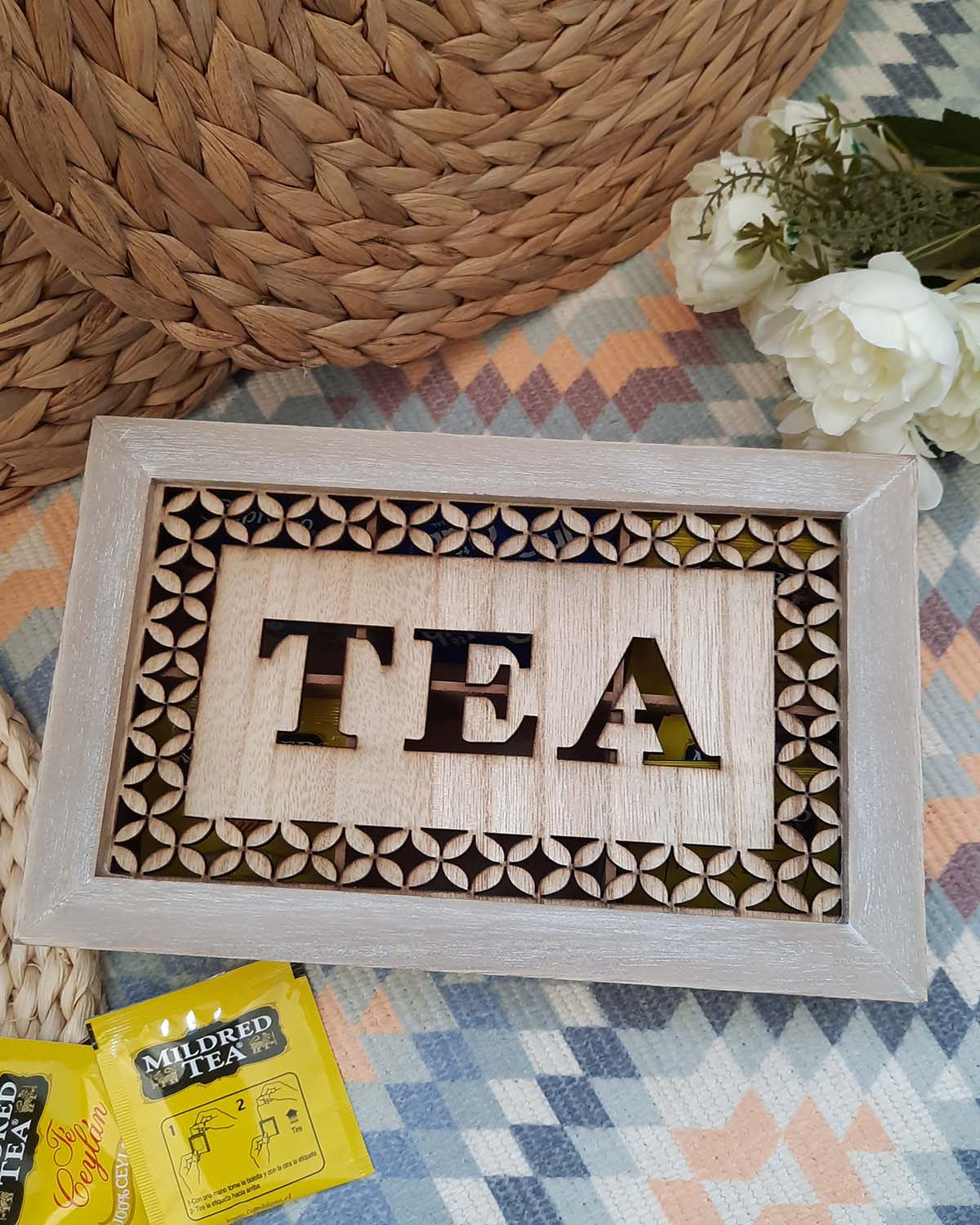 Caja de Té Madera Tea
